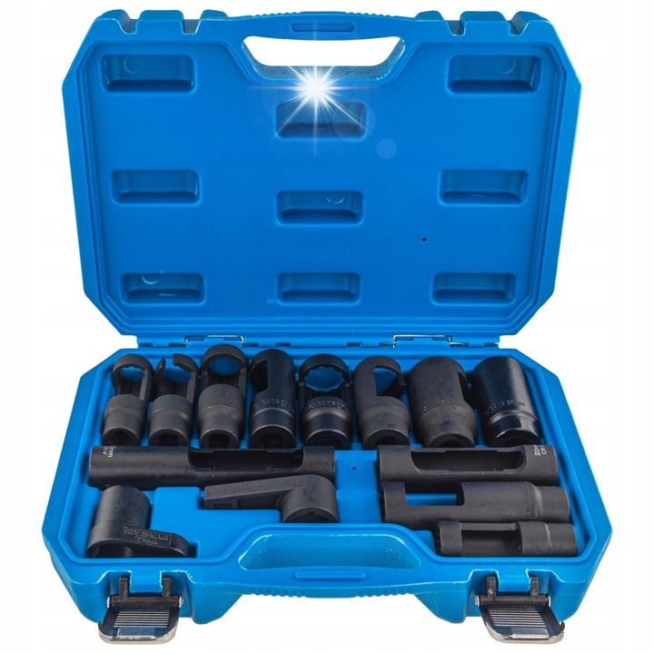 Set chei tubulare pentru SONDA LAMBDA, Falcon, 1/2", 3/8", Compatibile cu VW/Audi/BMW