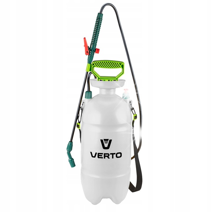 Verto 7L kézi permetező, nyomásos, ergonomikus, 3 bar, kerti