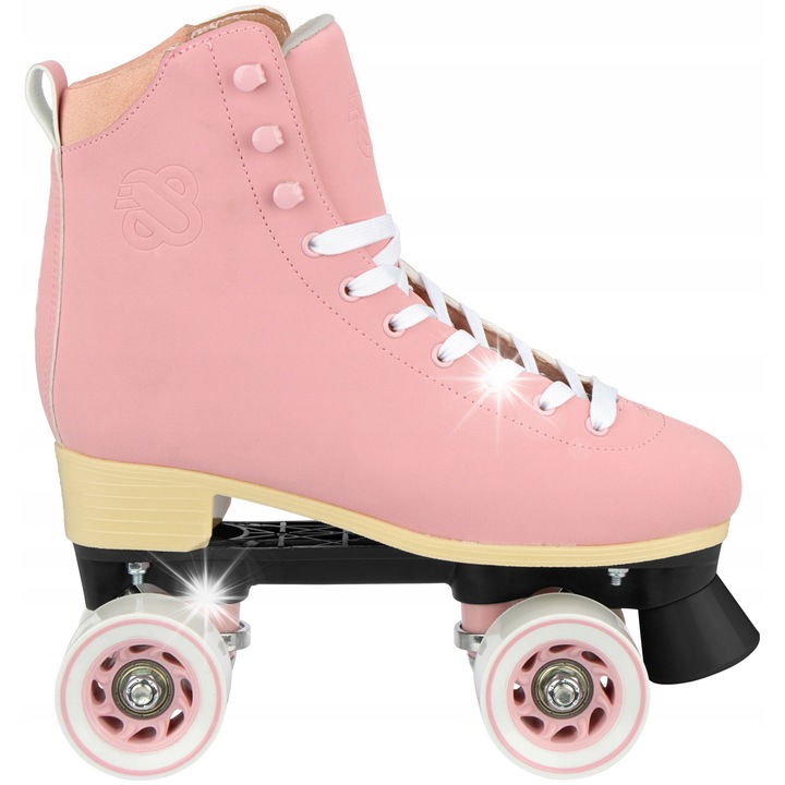 Nijdam Retro Eye Candy női görkorcsolya, 41-es méret, rózsaszín, poliuretán anyag, szabadidős használatra