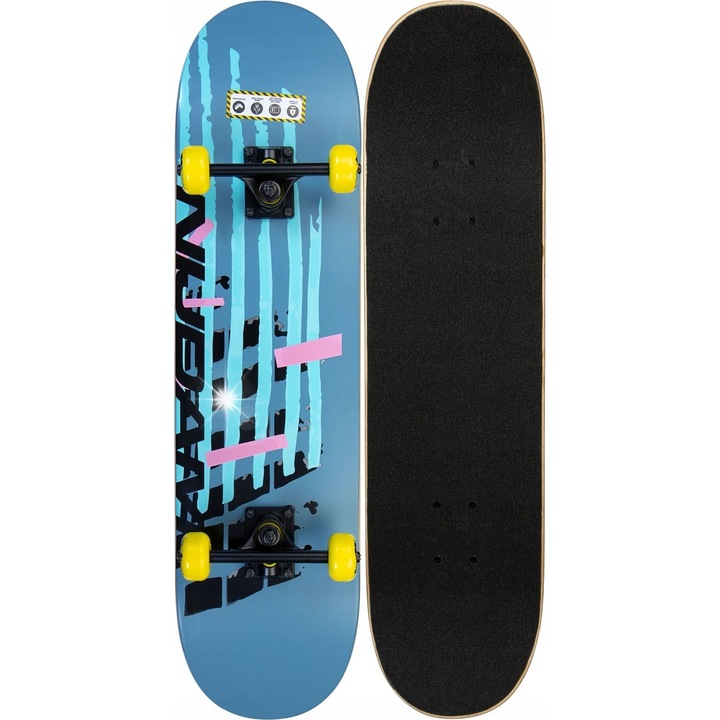 Skateboard Nijdam Game Changer, 8 straturi, antiderapant, 79x20.5x12cm, 100kg