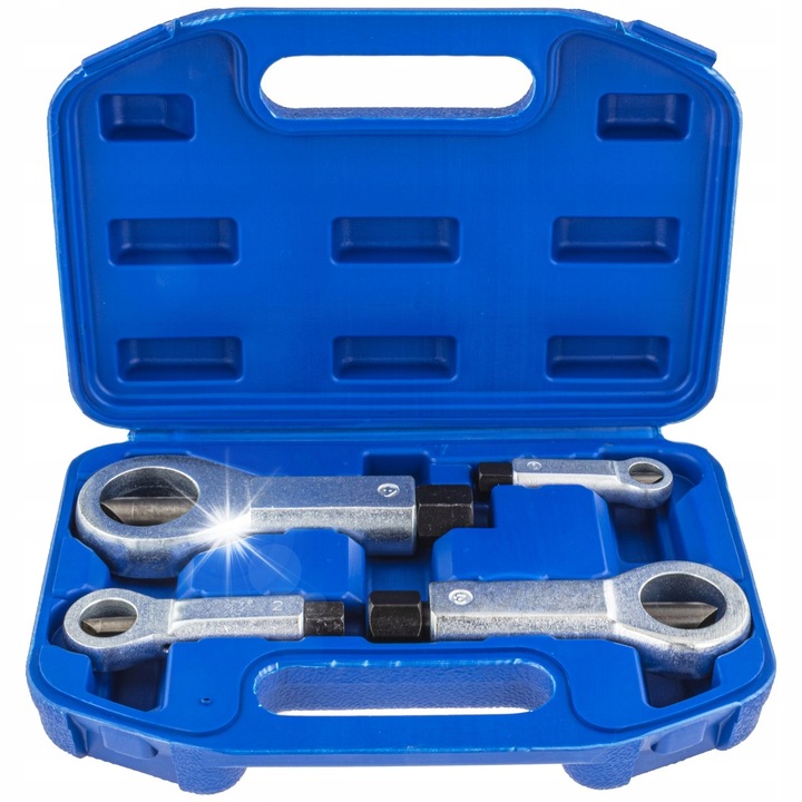 Set 4 scule pentru taierea piulitelor, Falcon 9-27mm, constructie din otel CrV