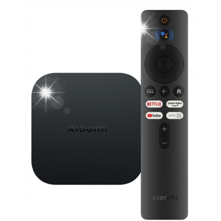 Xiaomi TV Box S (2nd Gen) 4K Ultra HD, Dolby Vision, Bluetooth, 2GB RAM, 8GB stocare