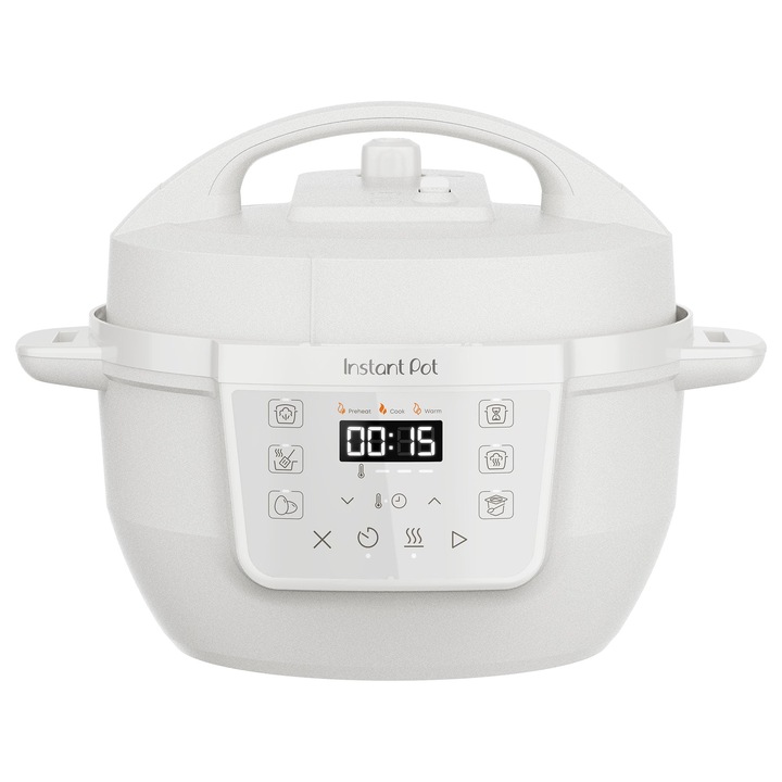 Multifőző Instant Pot, 7 az 1-ben, 3.8 L, tengeri só fehér