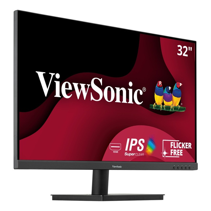 Monitor ViewSonic 32 inci Full HD, 1920x1080, rame subtiri, 75 Hz, Eye Care