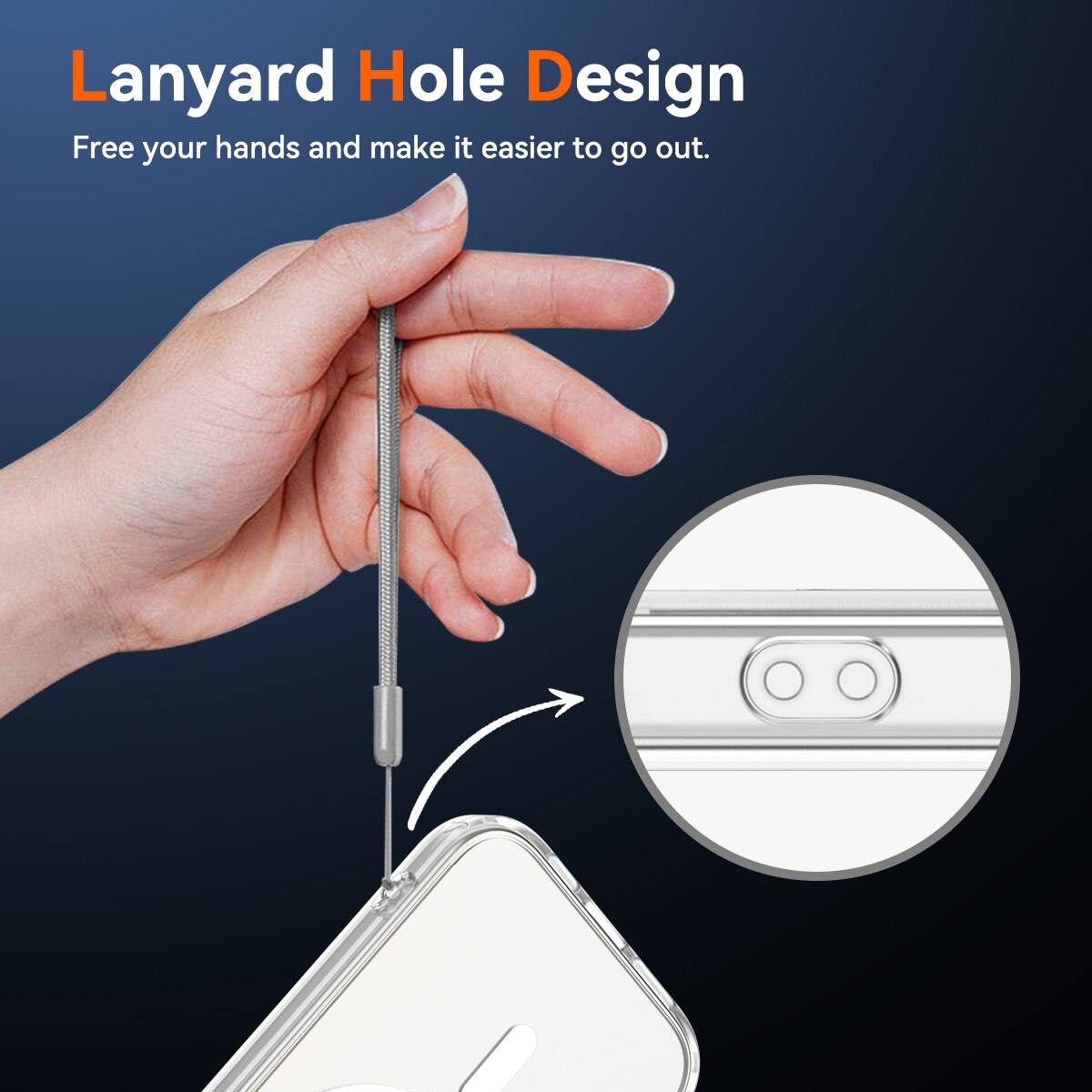 Husa de protectie pentru iPhone 17, Omelivon, MagSafe, Incarcare Wireless, Antisoc, Margini Ridicate pentru Protectia Ecranului si a Camerelor, Alb Transparent