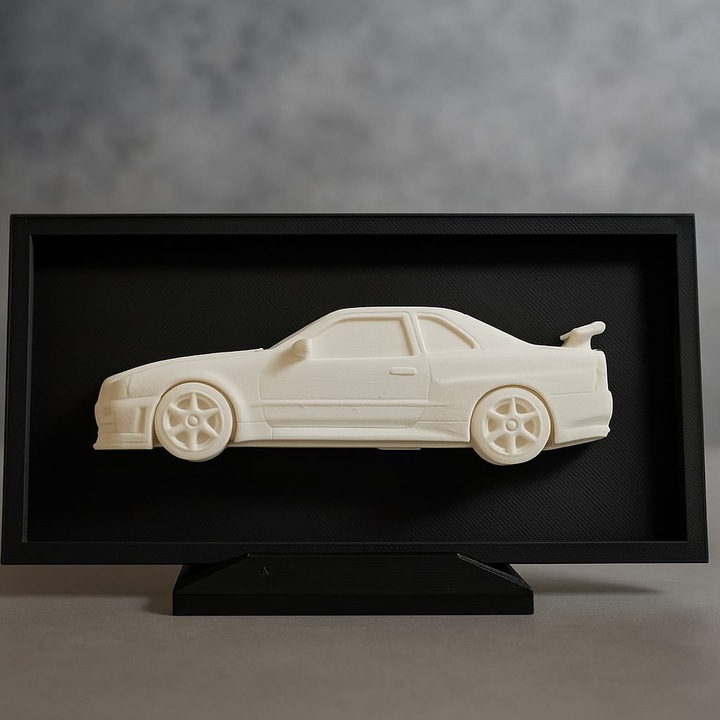 3D dekorációs kép Nissan
