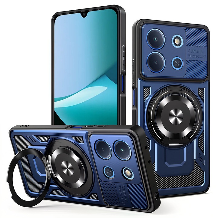 Защитен калъф, съвместим с Xiaomi Redmi 15C 4G / Redmi 15C 5G, Tim, син