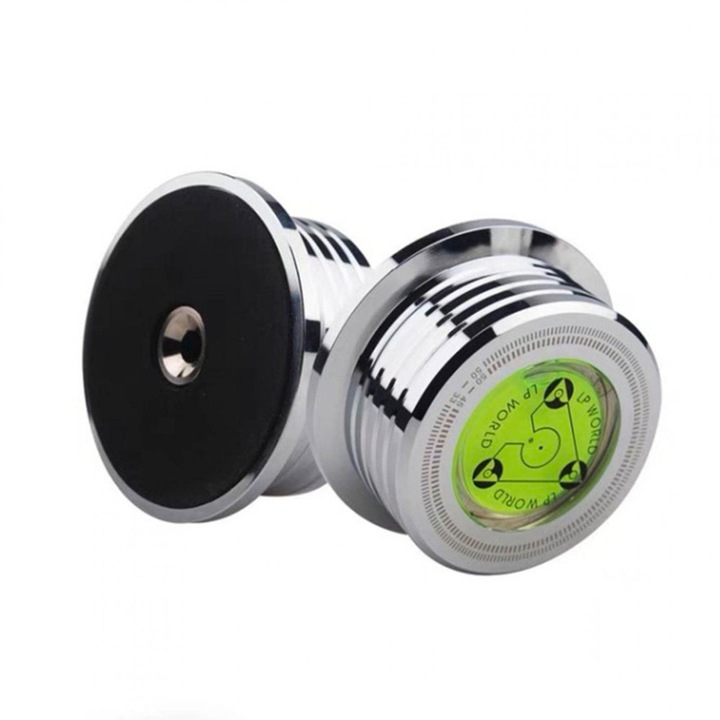 Faderr hangszedő stabilizátor, ezüst, 50 Hz/60 Hz, lemez stabilizátor bilincs