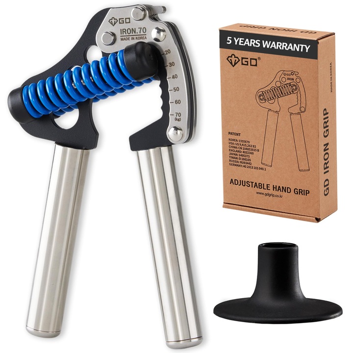 GD Iron Grip 70(S) Kézizomer-erősítő, 20-70 kg, alkarra