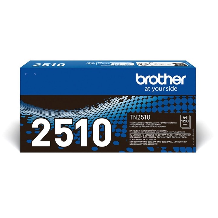Касета с тонер Brother TN-2510, черна