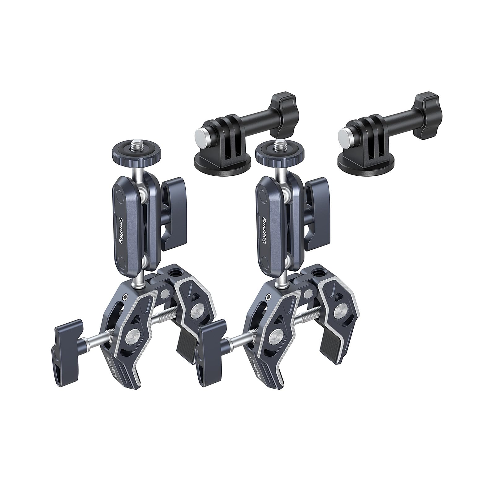 Clema Super Clamp, Smallrig, set 2 bucăți, suport monitor, cap