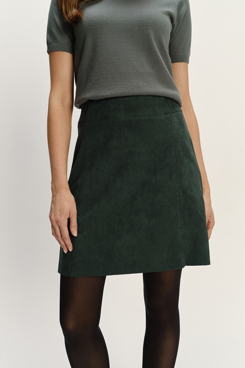 GreenPoint, Fusta scurta uni, Verde padure, 44