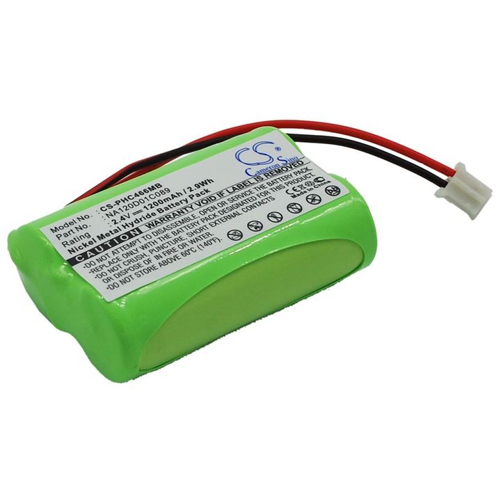 Baterie Ni-MH Cameron Sino 1200mAh, 44x28.5x14mm, Verde