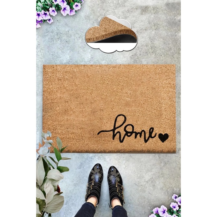 Kókusz ikon Kókusz szőnyeg 40x60 cm Ajtószőnyeg hajból