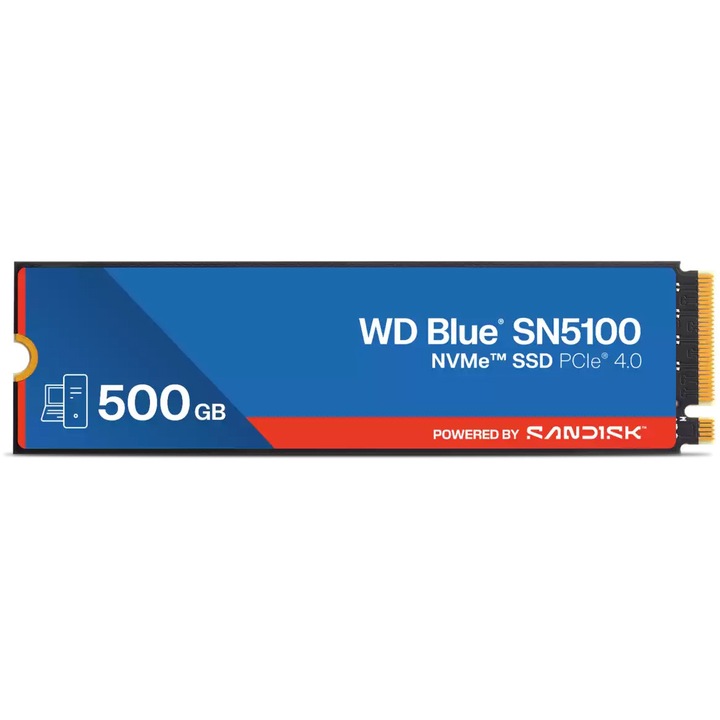 Solid State Drive (SSD) Western Digital Blue SN5100, NVMe - 500GB