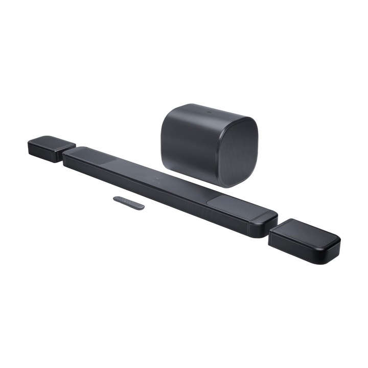 Soundbar JBL Bar 300 Mk2, 5 csatornás, Dolby Atmos Surround, Fekete