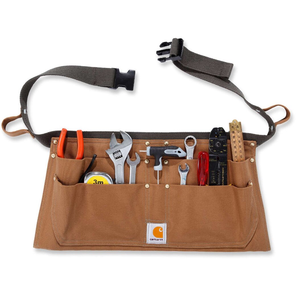 00’sCarhartt Duck best Centura de unelte Carhartt Duck, 100% bumbac, 4 compartimente