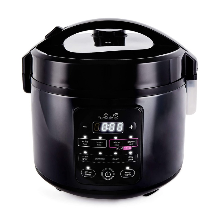 Multicooker Yum Asia Kumo, 1 L, 5 funcții de gătit, oțel inoxidabil închis