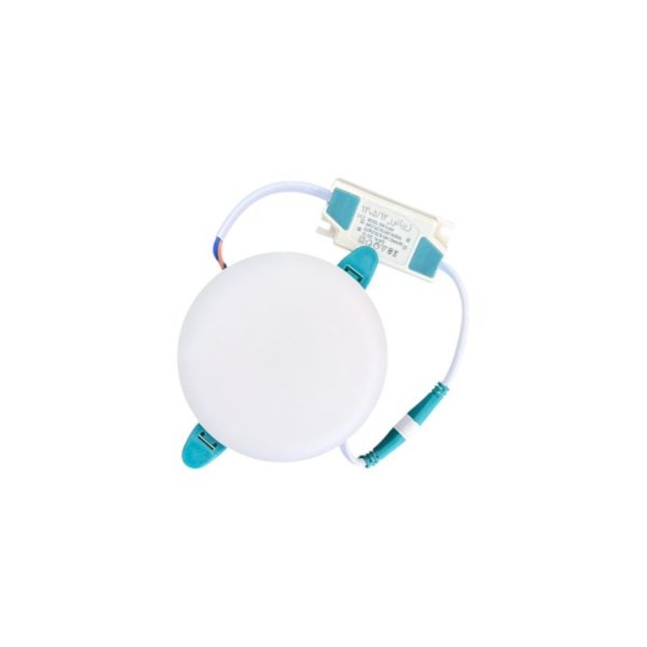 Aplica LED rotund ACTON 10W, lumina caldă, reglabilă, metal, 3000K