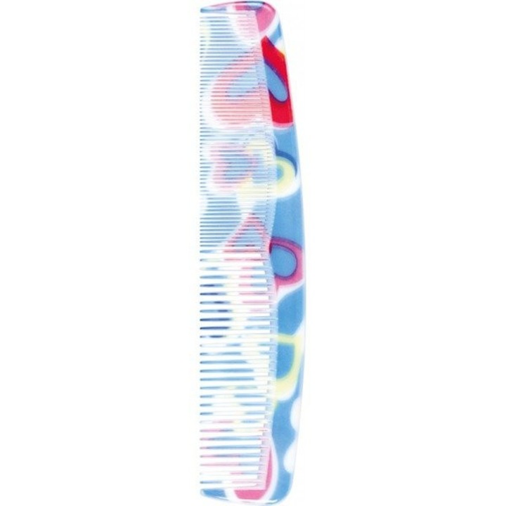 Pieptene pentru par Top Choice Hearts 60496, design elegant, culoare diferita, dimensiune standard