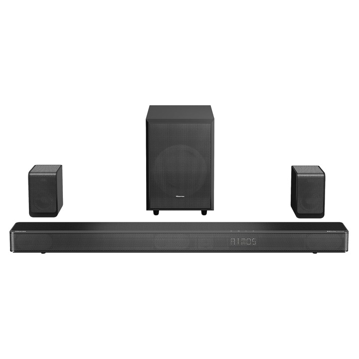 Hisense Ax5120G hangsáv, 5.1.2 csatornás, vezeték nélküli mélynyomó, 420 W, 2023