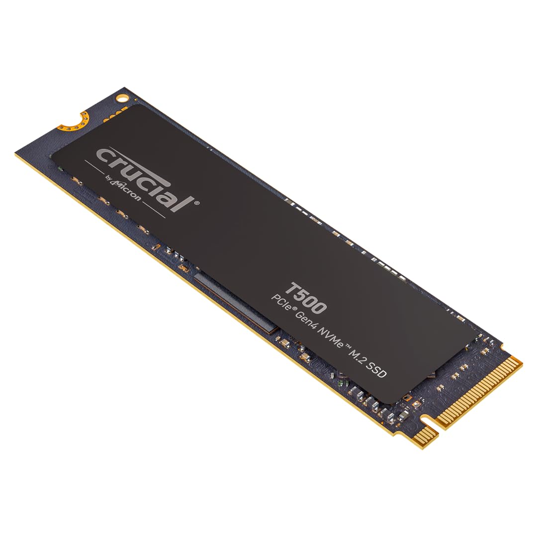 【M.2 SSD】1TB T500 PRO Hard Disk Intern Crucial T500 SSD M.2 1TB PCIe Gen4, 7300 MB/s