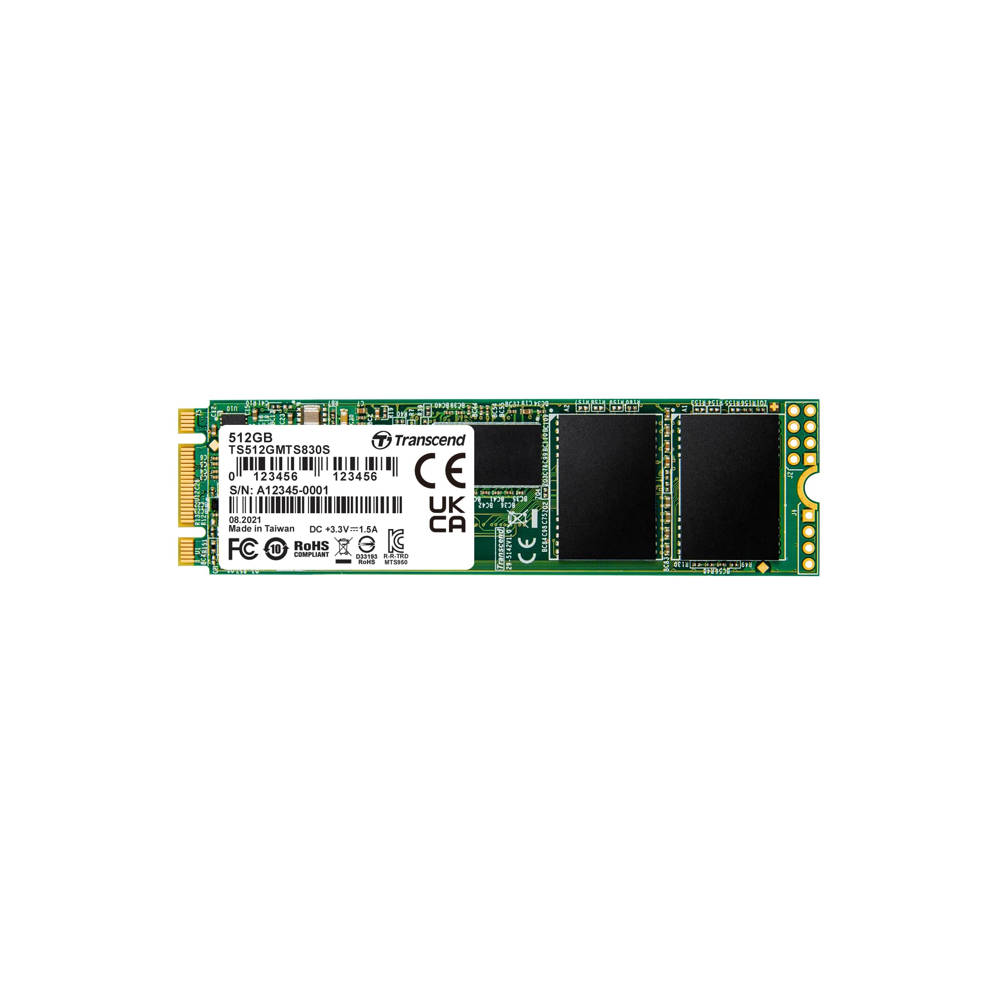 Ревю на sSD Transcend MTS830S: 512GB