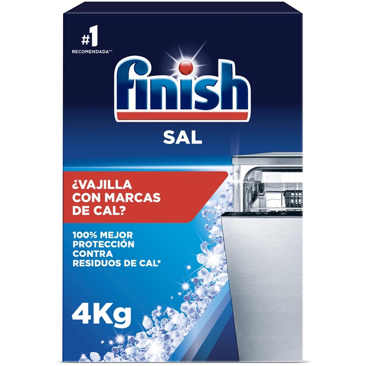 Finish mosogatógép só, granulátum, 4 kg