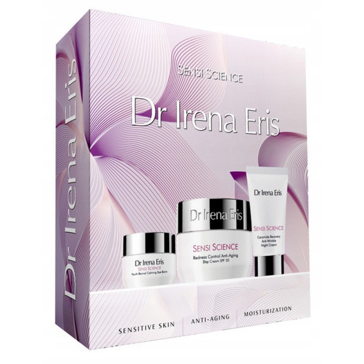 Creme de fata Sensi Science 2025, Dr Irena Eris, 50ml + 30ml + 15ml, multicolor