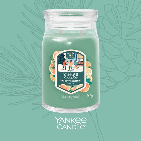 Lumanare parfumata Yankee Candle, Holiday Winterfest, 567g - eMAG.ro