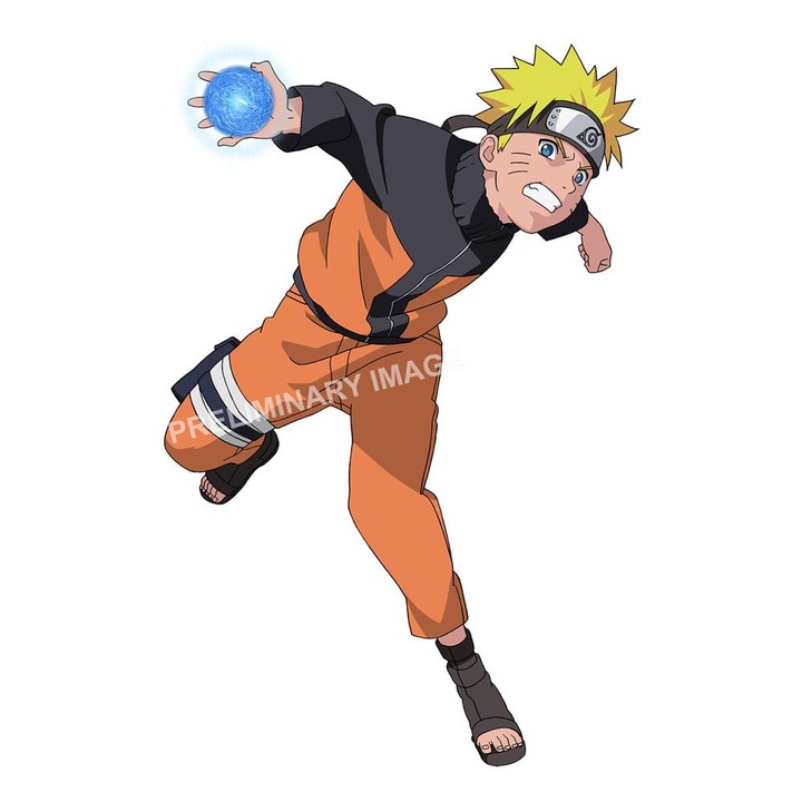 Figurina Klockowy Naruto Uzumaki 1/16 11 cm, Revell, set de montaj, multicolor