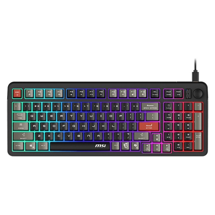 Tastatura mecanica wireless Keychron Q6 HE QMK Gateron Double-Rail Magnetic Switch - Shell White