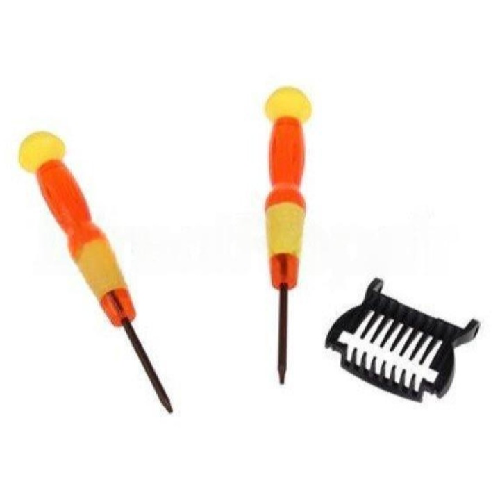 Babyliss - Pieptene de atasare 0, 4-5mm + 2 surubelnite - 35808660 - pentru Aparat de ras BABYLISS - E866E