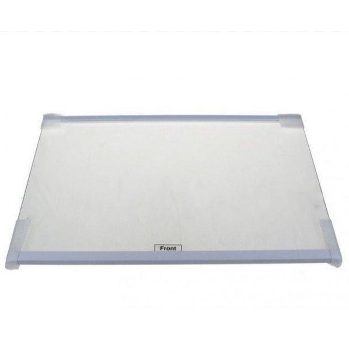 Raft din sticla Samsung, margine alba, 60x40cm