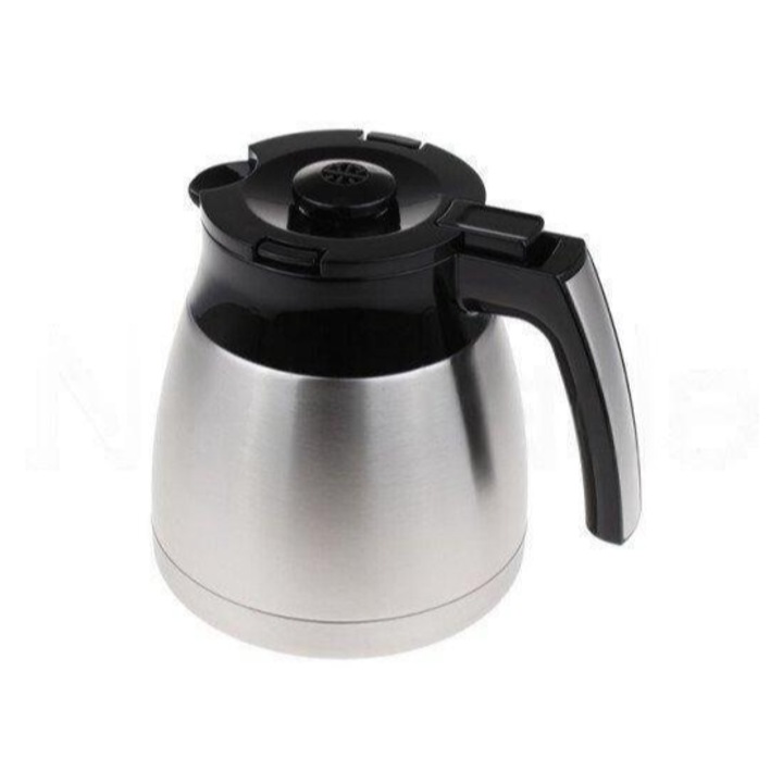 Melitta - Cana termica inox Therm Easy-Enjoy II, partea superioara SST/negru - 6768105 - pentru Aparat de cafea