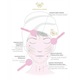 CRYSTALLOVE Cryolift Масажни топки от лед, стъкло, хипоалергенни, дизайн с брокат, комплект