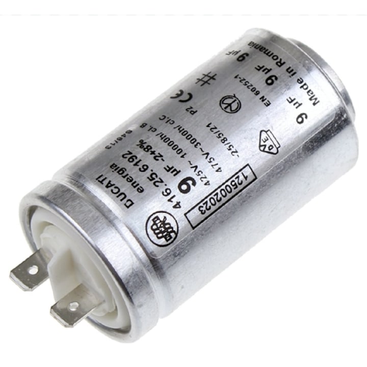 Condensator Electrolux 9F, 1250020227, pentru masina de spalat, instalare usoara, durabilitate ridicata