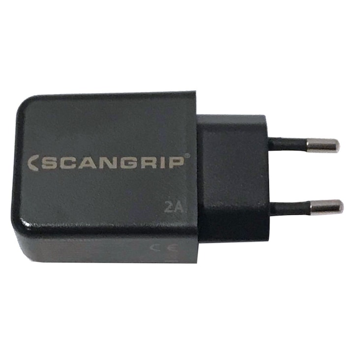 Incarcator auto SCANGRIP pentru NOVA si VEGA, 5V, 2A, cu adaptor pentru bricheta auto