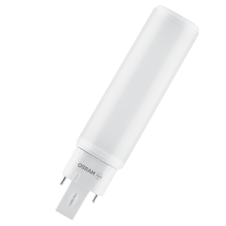 Osram - Dulux D (13W) LED- 6W / 830 230V - EMG24d - 4058075558106 - за осветление