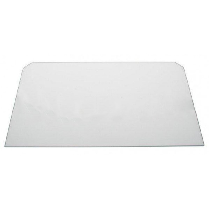 Ariston - Placa de sticla pentru sertarul de legume 466x282x4 (unghi 2 - C00628269) - pentru Frigider/Congelator