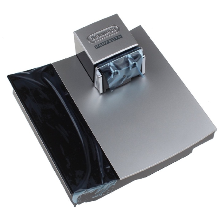 Delonghi - Usa / Clapa frontala - argintiu-mr si negru + sticla esam5. (dls) - 7313224941 - pentru Espressor