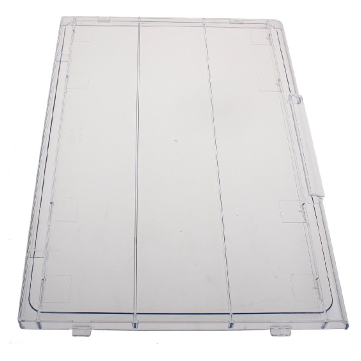 Raft plastic Whirlpool 481241829737 pentru frigider/congelator, rezistent, ușor de instalat, 53x33cm, alb