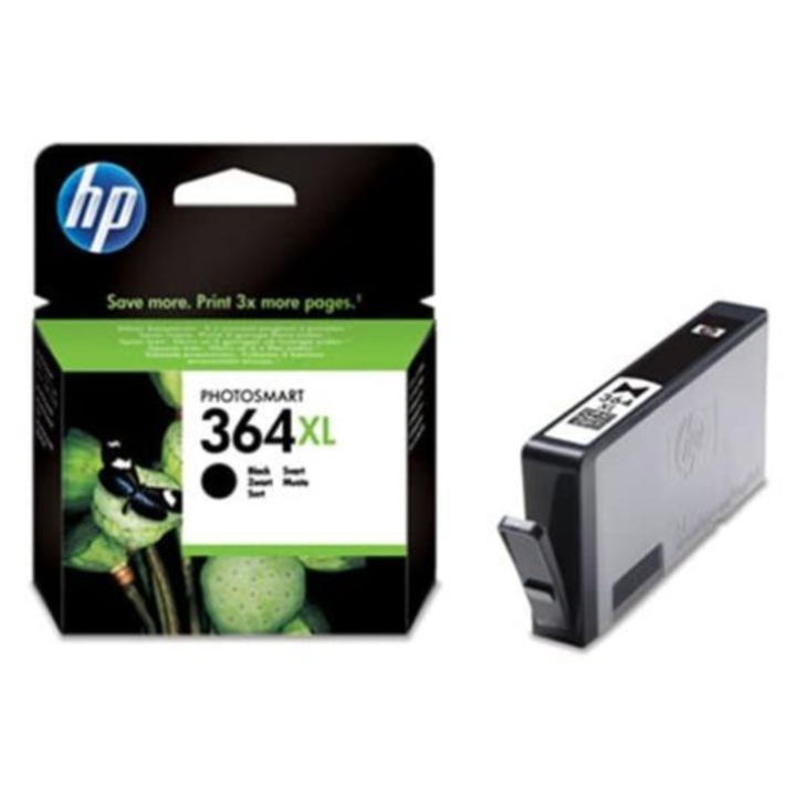 Hewlett Packard - Cartus de cerneala Nr.364xl, negru, 550 pagini - CB321EE - pentru HEWLETT PACKARD - 3520 deskjet