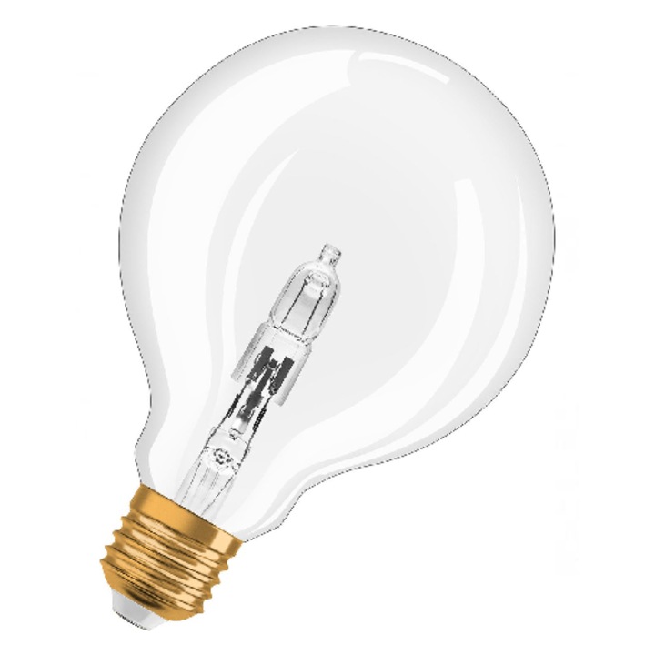 Osram - Халогенна крушка винтидж 1906 глобус G95 CL 20W 230V E27 FS1 - 4052899971332 - за осветление
