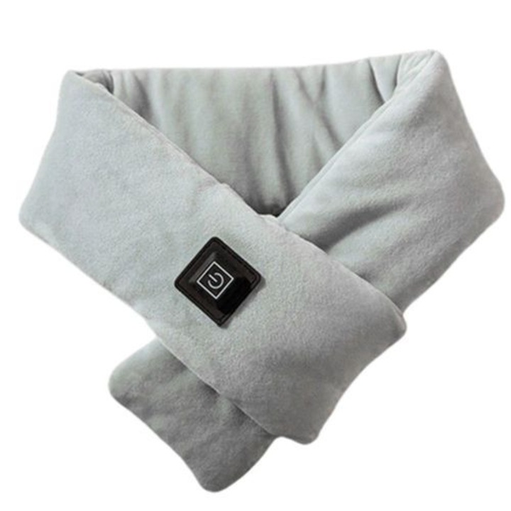 Sal electric incalzit, 110x10cm, gri, 3 temperaturi ajustabile