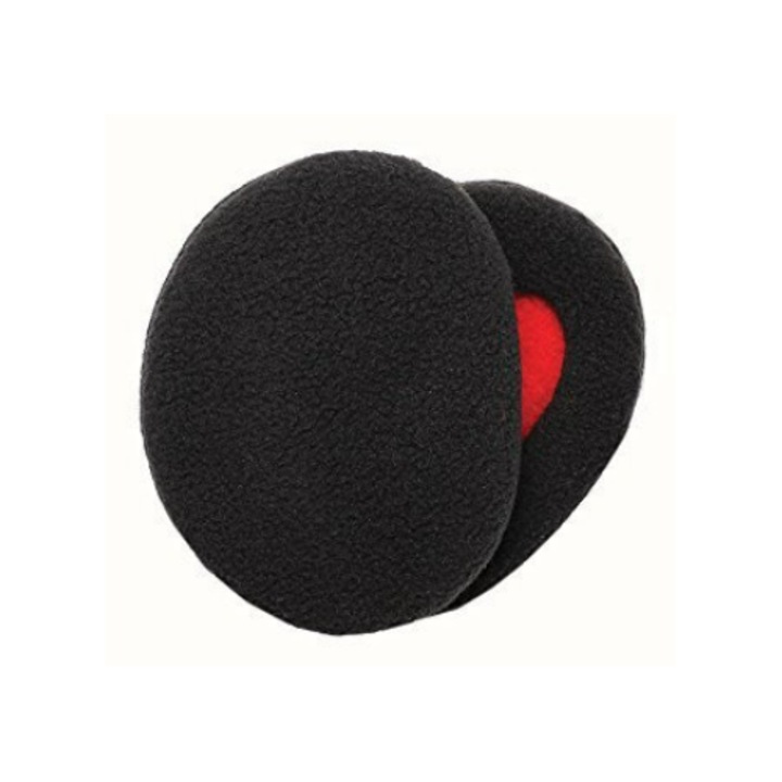 Set 3 perechi casti de urechi, negru, 15x11.5x2cm