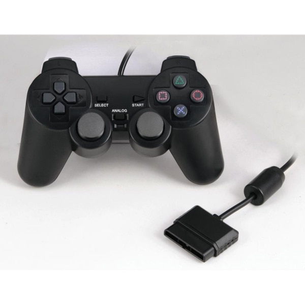Controler wired pentru PS2, negru, set 1 buc. - eMAG.ro