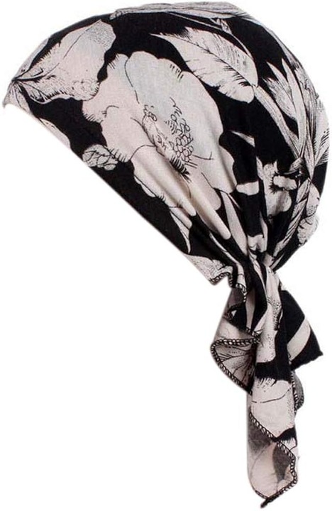 Caciula turban pentru femei, imprimeu, material poliester elastic, multicolor, o marime