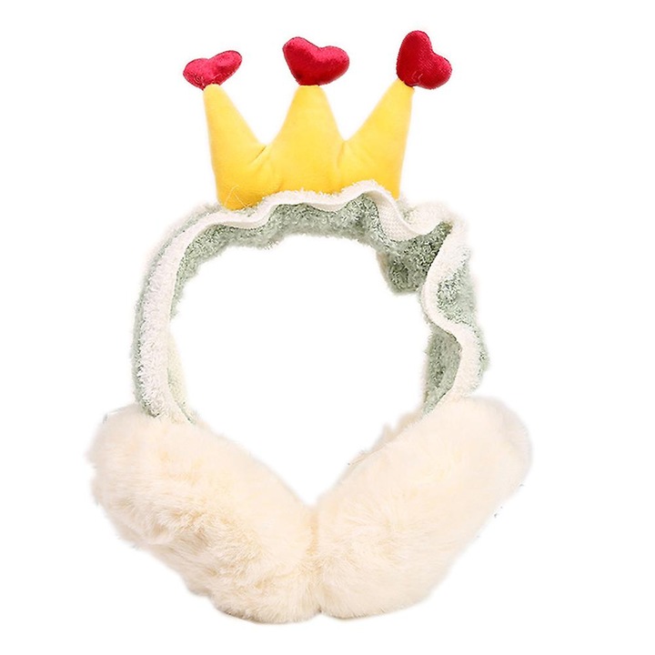 Bolyhos téli fülmelegítő, összecsukható kialakítás, többszínű