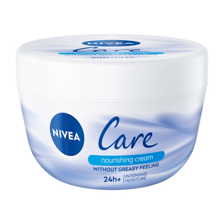 Crema de corp Nivea Care, 200 ml